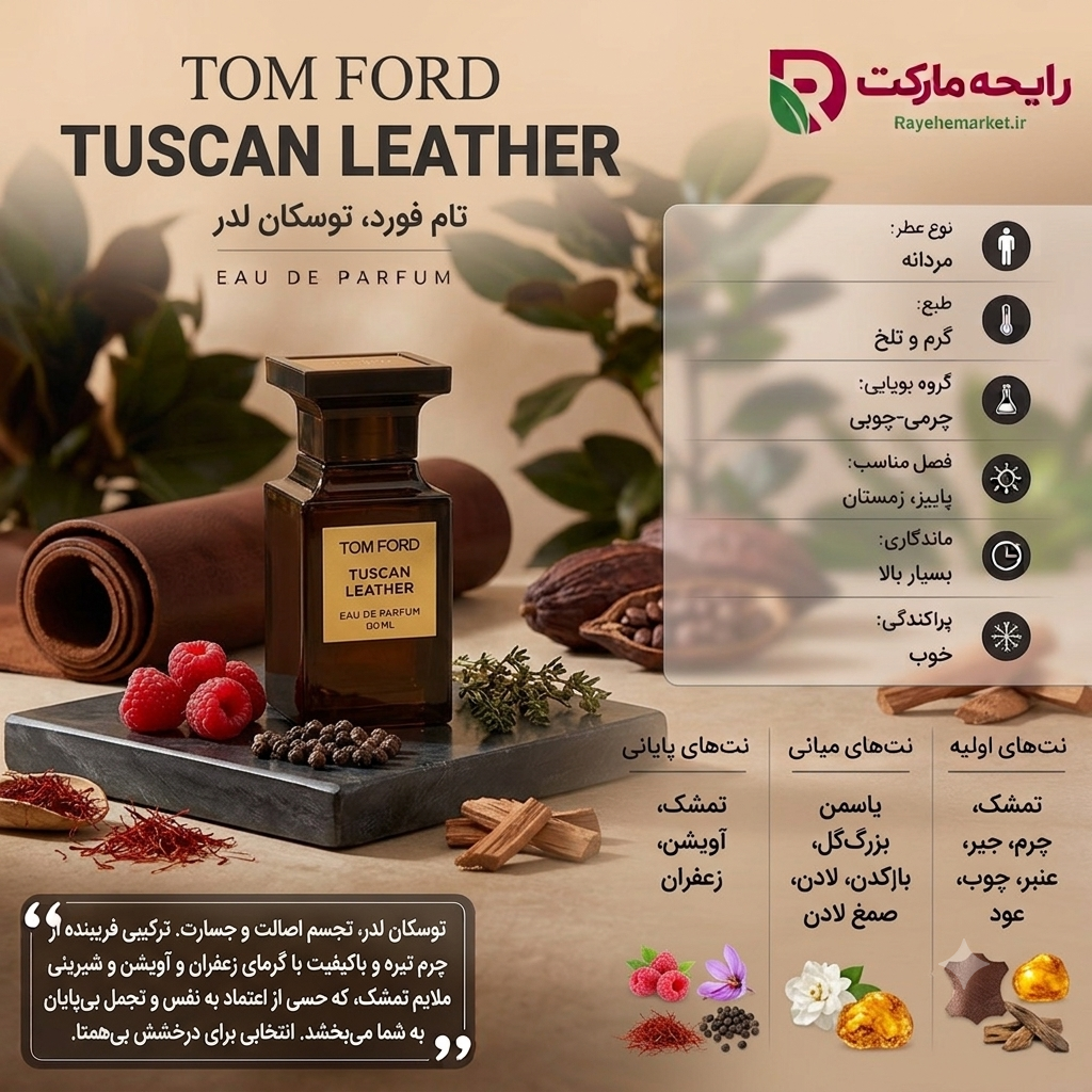 اسانس تام فورد توسکان لدر ( 1 گرم )