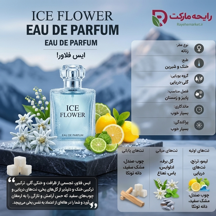 اسانس آیس فلاور ( 1 گرم )