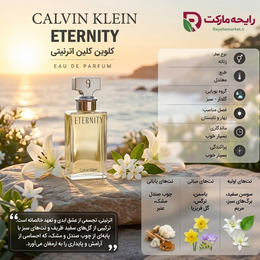 ادو پرفیوم کالوین کلاین اترنیتی