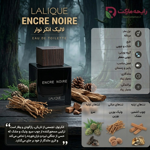 اسانس لالیک آنکر نوآر ( 1 گرم )