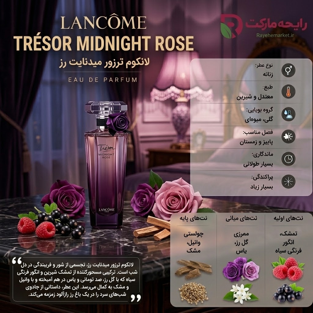 اسانس لانکوم ترزور میدنایت رز ( 1 گرم )