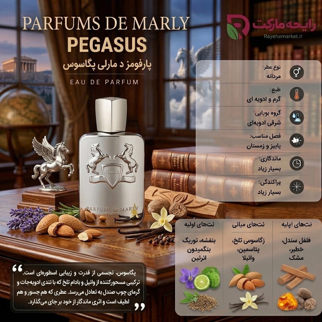 اسانس پرفیوم دو مارلی پگاسوس ( 1 گرم )