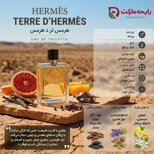 ادو پرفیوم هرمس تر د هرمس
