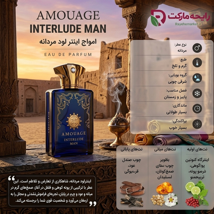 اسانس امواج اینترلود ( 1 گرم )